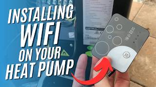 Installing the Aquatemp WIFI Controller to a Astral Heat Pump [upl. by Jaban]