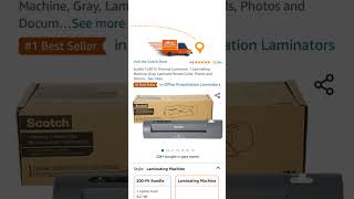 Scotch TL901X Thermal Laminator 1 Laminating Machine Gray Laminate Recipe [upl. by Arlana890]