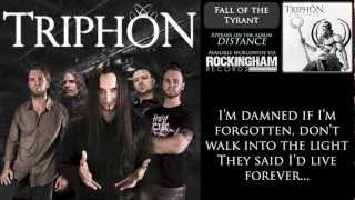 Triphon  Fall of the Tyrant lyrics [upl. by Roxi416]