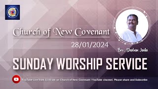 Sunday Worship Service 28012024 Church of New Covenant Shalemjada conc [upl. by Dupuis]