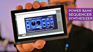 A tiny PC in a desktop synthesizer setup  hardware VST host [upl. by Laniger]