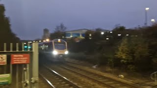 halloween trainspotting at low moor station cleckheaton [upl. by Hayifas]