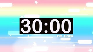 30 Minute Countdown Timer with Music for Kids [upl. by Brause]