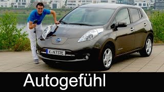 Nissan Leaf FULL REVIEW 30 kWh 250 km battery upgrade test driven electric car [upl. by Nirroc]