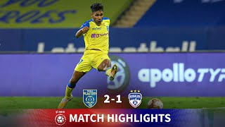 Highlights  Kerala Blasters 21 Bengaluru FC  Match 65  Hero ISL 202021 [upl. by Ylebmik]