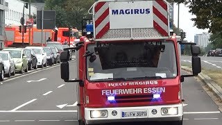 Gasleitung angebohrt  Einsatzkräfte Feuerwache 1 Essen [upl. by Nodarb216]