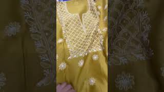 Pure chanderi silkShirt n dupatta DM 918867974236 Shirtndupatta chanderi festive diwali [upl. by Nyahs]