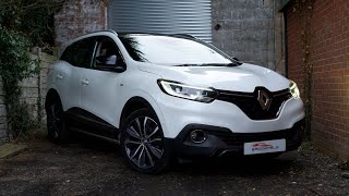 2017 67 Renault Kadjar 12 TCe Signature S finished in Artic White  BROOKFIELD AUTOS [upl. by Llenehs]