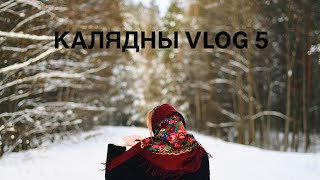 Каляда в Белорусской деревне Горы на Полесье Пойма Припяти Vlog 5 [upl. by Yadseut]