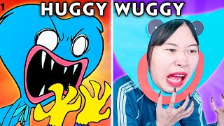 Huggy Wuggy Is So Sad With Player  Huggy Wuggy Parody shorts [upl. by Zeuqcaj]