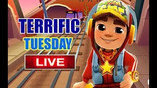 TERRIFIC TUESDAY MEGA JACKPOTS JACK OUTFIT TOUR TO SAN FRANCISCO SUBWAY SURFERS KIDS VIDEO [upl. by Abernon145]