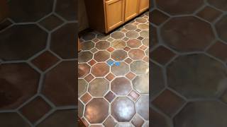 Octagonal Mexican Saltillo Tile Installation by Professional Tile Contractor Houston [upl. by Haziza]