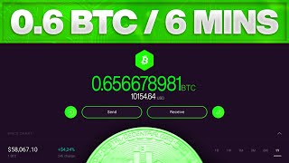 BITCOIN MINING SOFTWARE 2023  Earn 06 BTC In Just 6 Minutes Free BITCOIN MINER [upl. by Llegna480]