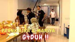 AIRA M4RAH AM BEKAP MARSYA   PRANK G4DUH SAMPAI TEAH MENANGIS [upl. by Ia632]