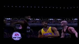 NBA Live 2002 Lakers vs 76ers [upl. by Lleirbag]