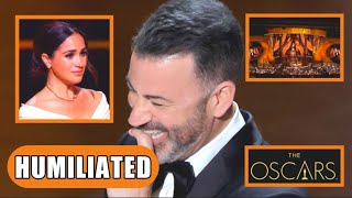 Jimmy Kimmel UNLEASHED HELL On Meghan And HUMILIATED Her At Oscars 2024 Awards Stage [upl. by Cyrano749]