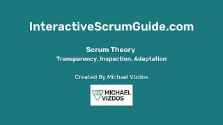 Scrum Theory amp 3 Pillars Of Scrum Scrum Guide 2024 [upl. by Ylrevaw464]