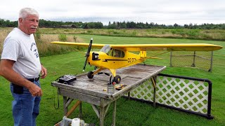 Piper J3 Cub 14 Scale [upl. by Lukash]