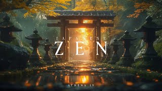 Shinto Forest  Deep Emotional Japanese Zen Music for Focus and Healing with Rain [upl. by Annoved]