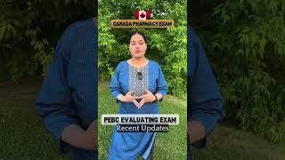 Canada Pharmacy exam  PEBC evaluating exam  Recent Updates  become a pharmacist in Canada [upl. by Shanney]