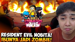 DORAEMON NOBITA JADI RESIDENT EVIL IBUNYA JADI ZOMBIE  Friday Night Funkin Nobita Biohazard [upl. by Buyer]