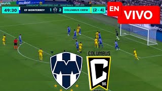 🔴 Monterrey vs Columbus Crew EN VIVO  Concacaf Champions Semifinal [upl. by Ahcsim76]