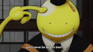 Ansatsu Kyoushitsu Assassination Classroom  Itona VS KoroSensei [upl. by Perlis]