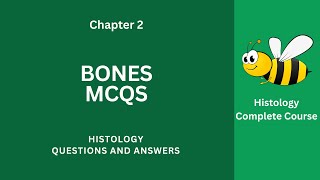 Bones MCQ Questions and Answers  Bones Class 912 MCQs Ch 2 Notes PDF  Histology Book App Download [upl. by Adnertal]