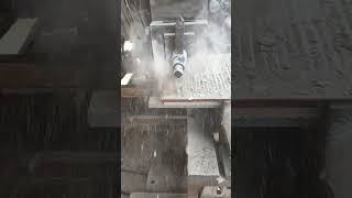 Stone slab anti slip groove engraving process Good tools and machinery can increase work efficiency [upl. by Moir]