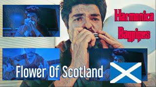 Flower Of Scotland Harmonica Bagpipes Tab [upl. by Pauly]