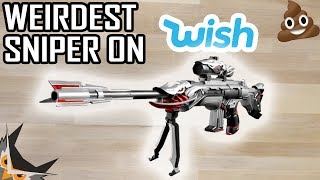 WEIRDEST SNIPER on WISH  ♂️ GEL NERF SNIPER ♂️ [upl. by Batsheva990]