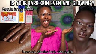 How to get an Attractive Even Glow Dark Complexion  Your guide to bronzed dark complexion [upl. by Icak]