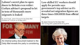 James OBrien vs Daily Mail hypocrisy about Corbyn and immigration [upl. by Clabo334]