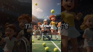 Wheelchair Tennis in the Paralympics shorts wheelchair tennis [upl. by Mussman114]