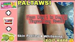 LEGIT kaya itong Palmolive Tawas Kalamansi  PALTAWSI skinPeeling pampaputi [upl. by Nirda]