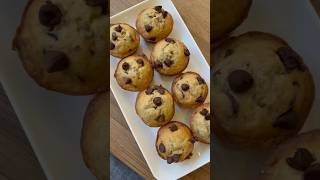 Banana bread muffins 🍌 food cooking easyrecipe baking bananabread muffin [upl. by Nylimaj]