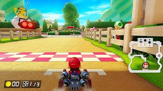 Mario Kart 8 Deluxe  All New DLC Courses 2022 DLC Booster Wave 13 4K [upl. by Lymn]