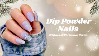 Dip Powder Nails  Nine Fifteen Aesthetics Dip Liquids First Impressions  Nail Tutorial [upl. by Amalle]