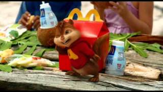 New Mcdonalds Happy Meal Alvin amp The Chipmunks Chipwrecked TV Ad [upl. by Deane83]