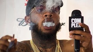 Tory Lanez SMOKING BLUNT BACKSTAGE  LIVE at MIA Festival  HD [upl. by Warfield]