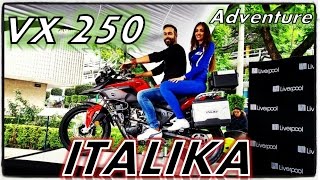 Nueva Italika VX 250 Adventure Doble Propósito y Precio [upl. by Enitsirhc]