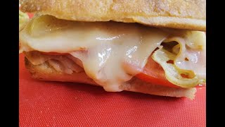 Turkey Melt Sandwich Recipe  Lets Cook [upl. by Aitat875]