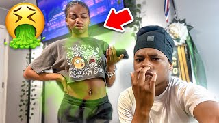 I Told Lauryn She Smell Like Fish 🤮Prank…She Did This [upl. by Nois713]