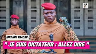 Ibrahim Traoré frappe fort  un nouveau Premier ministre pour le Burkina Faso [upl. by Quiteria]