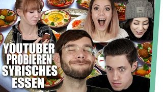 YouTuber probieren syrisches Essen [upl. by Eduard515]