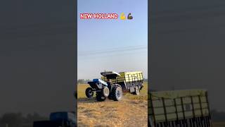 NEW HOLLAND 3630☑️ ✅with Fully loaded trolleytrending tractor reelJAI MATA DIviralfarming [upl. by Colvert]