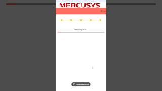 MERCUSYS AC10 Initial Setup tech [upl. by Khorma]