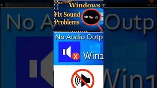 No Audio Device Found Problem  How Can Solve No Audio Device Found tech computer noaudio [upl. by Maclay607]