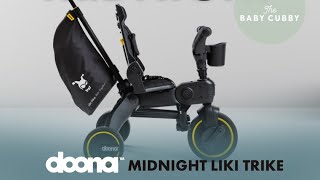 Doona Midnight Liki Trike  The Baby Cubby [upl. by Orfield]