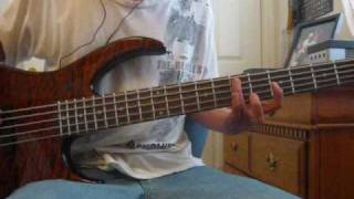 Still Alive Bass Cover new and improved with tab [upl. by Drofdarb261]